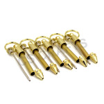 Pen Keyring in Gold finish - Pack 5