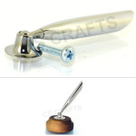 Desk Pen Holder Chrome finish