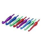 Crochet Hook Tips in coloured finishes